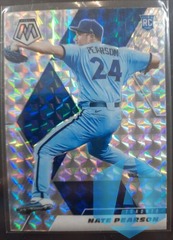 2021 Panini Mosaic Rookie Silver Mosaic Prizm #234 Nate Pearson RC Blue Jays